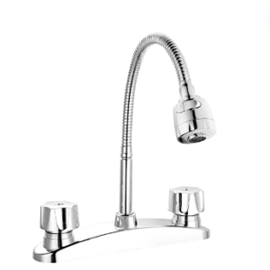 Mezcladora Fregadero Cuello Ganzo 8" 36191
