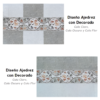Azulejo Gala Deco Flor