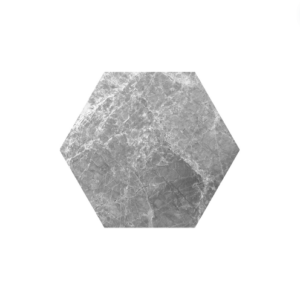 Hexágono Mármol Gris Perla