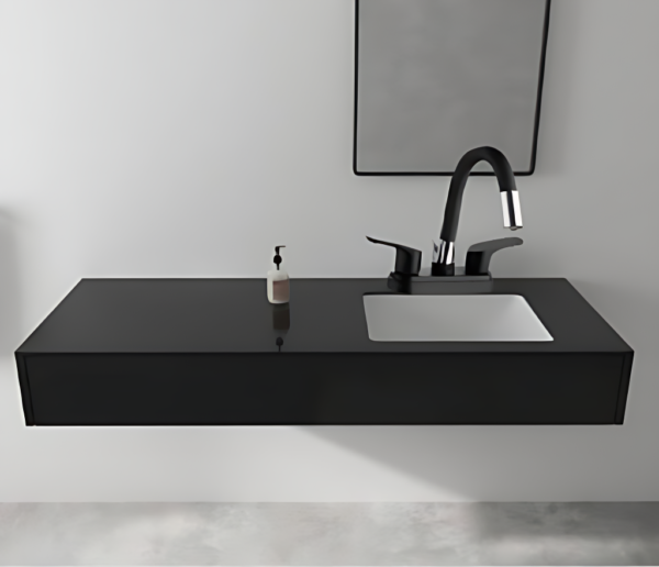Mezcladora Lavabo Lua Negra
