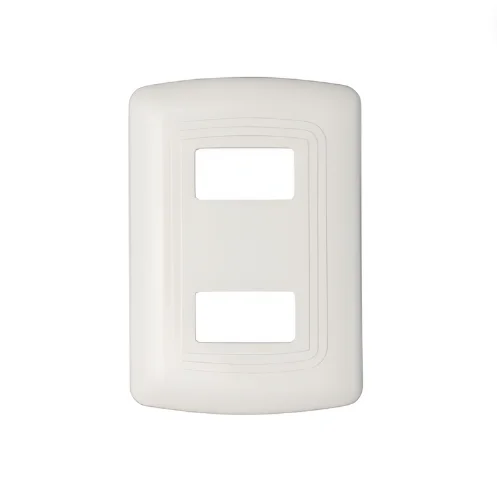 Placa ABS Marfil 2 Ventanas