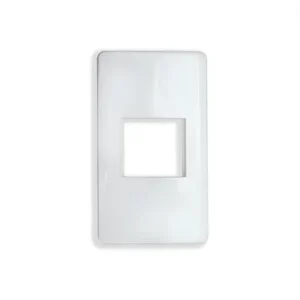 Placa Blanca ABS 1 Ventana