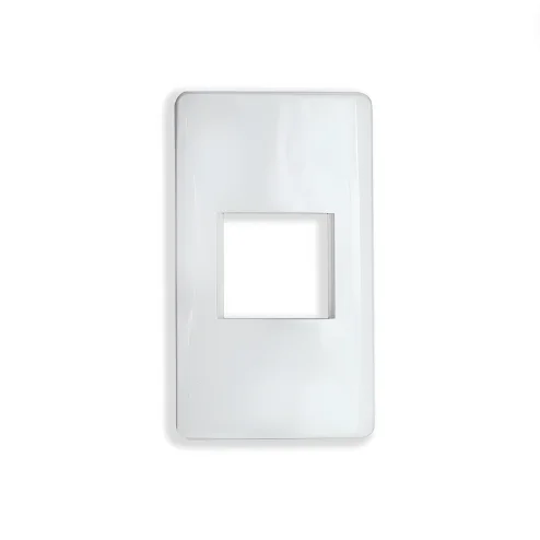 Placa Blanca ABS 1 Ventana