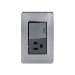 Placa c/Apagador y Conector