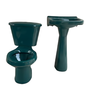 Baño Verde Jade Fuerte