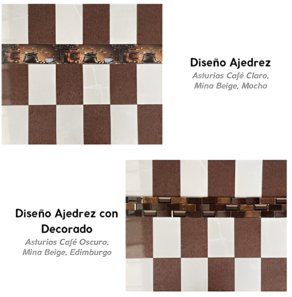 Azulejo Asturias Café Oscuro