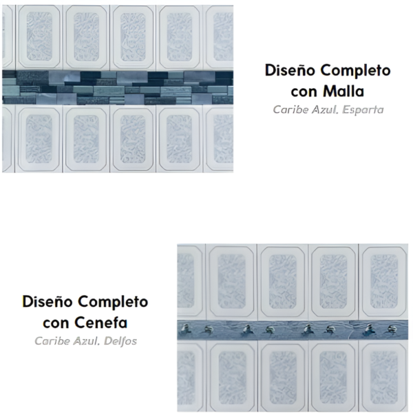 Azulejo Caribe Azul
