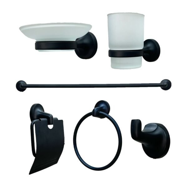 JUEGO DE ACCESORIOS NEGRO 36270