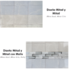 Azulejo Mina Gris