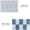Azulejo Mina Gris