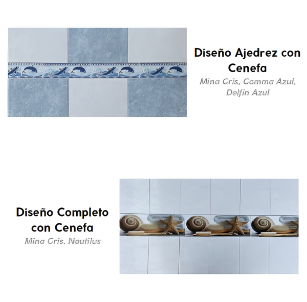 Azulejo Mina Gris