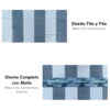 Azulejo Mina Gris