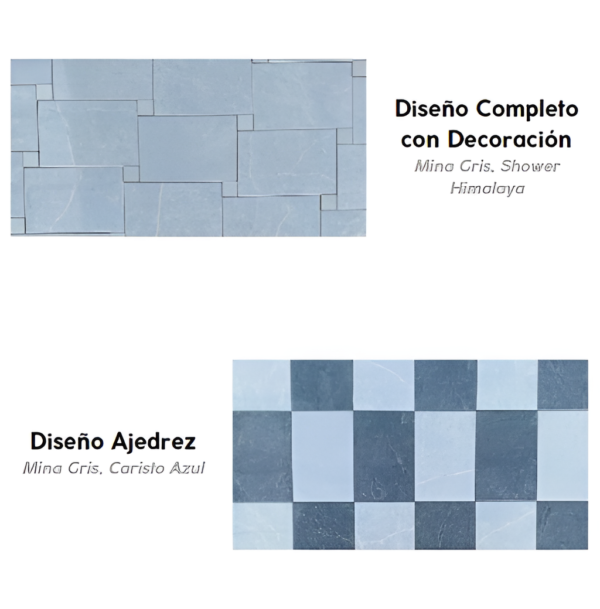 Azulejo Mina Gris