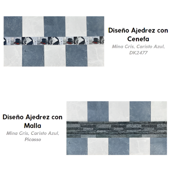 Azulejo Mina Gris