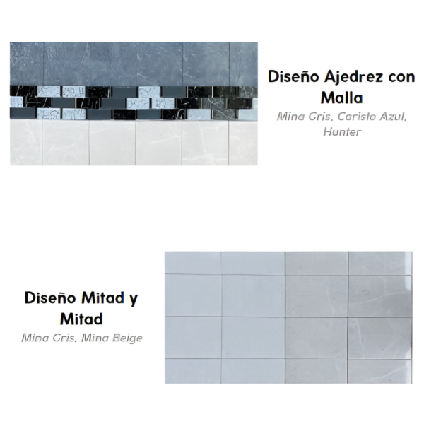 Azulejo Mina Gris