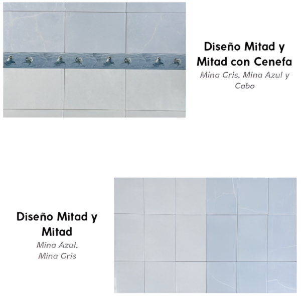 Azulejo Mina Gris