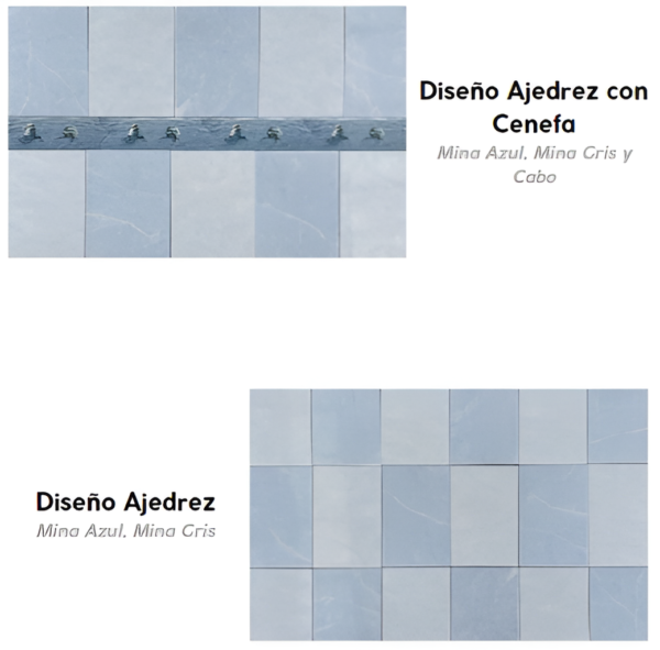 Azulejo Mina Azul