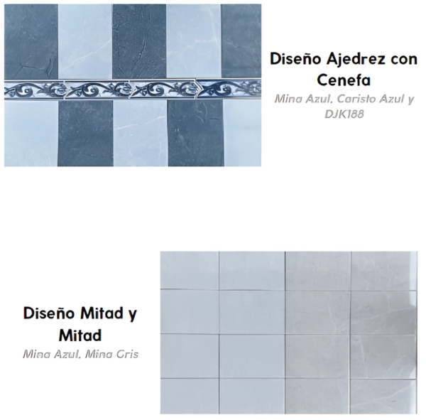 Azulejo Mina Azul