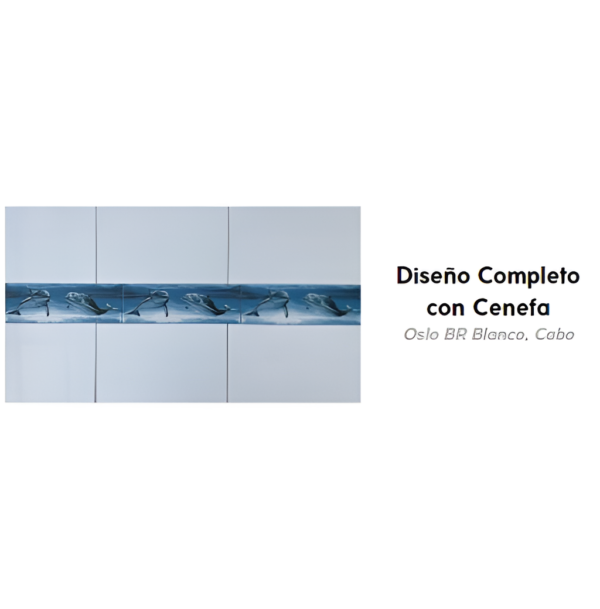 Azulejo Oslo BR Blanco