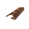 Tira Trim Aluminio Café Marrón