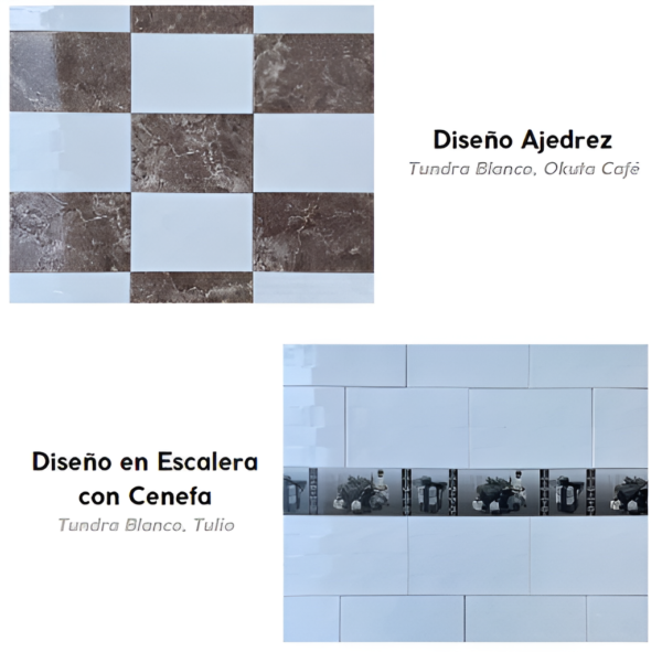 Azulejo Tundra Blanco