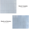 Azulejo Tundra Blanco