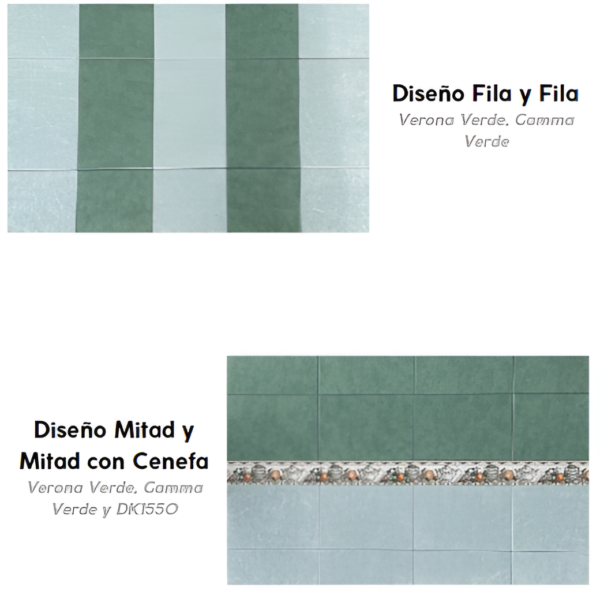 Azulejo Gama Verde
