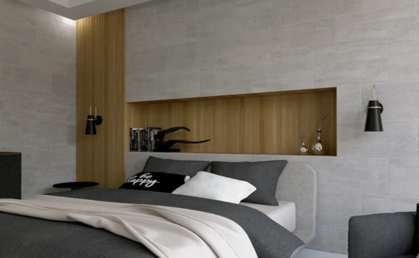 Piso y Muro Concrete Gris